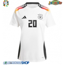 Maglie da calcio Germania Benjamin Henrichs #20 Prima Maglia Femminile Europei 2024 Manica Corta